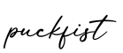 单词puckfist书写