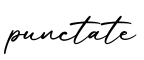 单词punctate书写