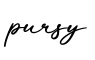 单词pursy书写