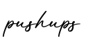 单词pushups书写