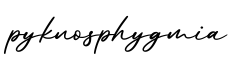 单词pyknosphygmia书写