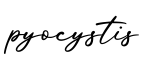 单词pyocystis书写