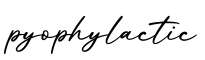 单词pyophylactic书写