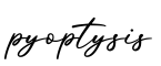 单词pyoptysis书写