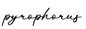 单词pyrophorus书写