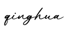 单词qinghua书写