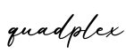 单词quadplex书写