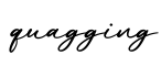 单词quagging书写