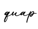 单词quap书写