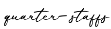 单词quarter-staffs书写