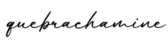 单词quebrachamine书写