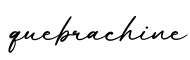 单词quebrachine书写