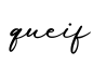 单词queif书写
