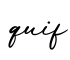 单词quif书写
