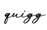 单词quigg书写