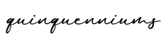 单词quinquenniums书写