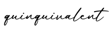 单词quinquivalent书写