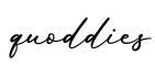 单词quoddies书写