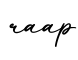 单词raap书写