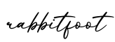 单词rabbitfoot书写