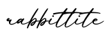 单词rabbittite书写