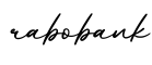 单词rabobank书写