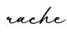 单词rache书写