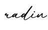 单词radin书写