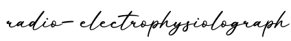 单词radio-electrophysiolograph书写
