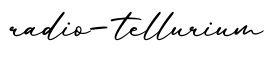 单词radio-tellurium书写