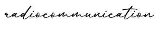 单词radiocommunication书写