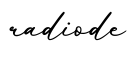 单词radiode书写