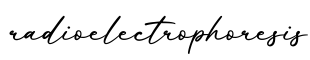 单词radioelectrophoresis书写