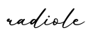 单词radiole书写
