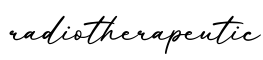 单词radiotherapeutic书写