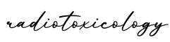 单词radiotoxicology书写