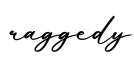 单词raggedy书写