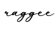 单词raggee书写