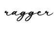 单词ragger书写
