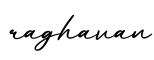 单词raghavan书写