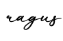 单词ragus书写