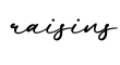 单词raisins书写