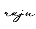 单词raju书写