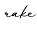 单词rake书写