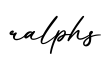 单词ralphs书写