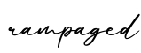 单词rampaged书写