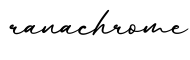 单词ranachrome书写