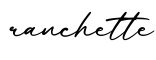 单词ranchette书写