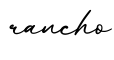 单词rancho书写