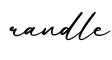 单词randle书写